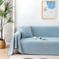 Jeté de canapé déperlant à bord festonné