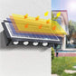 Applique solaire extérieure à éclairage vers le haut et le bas