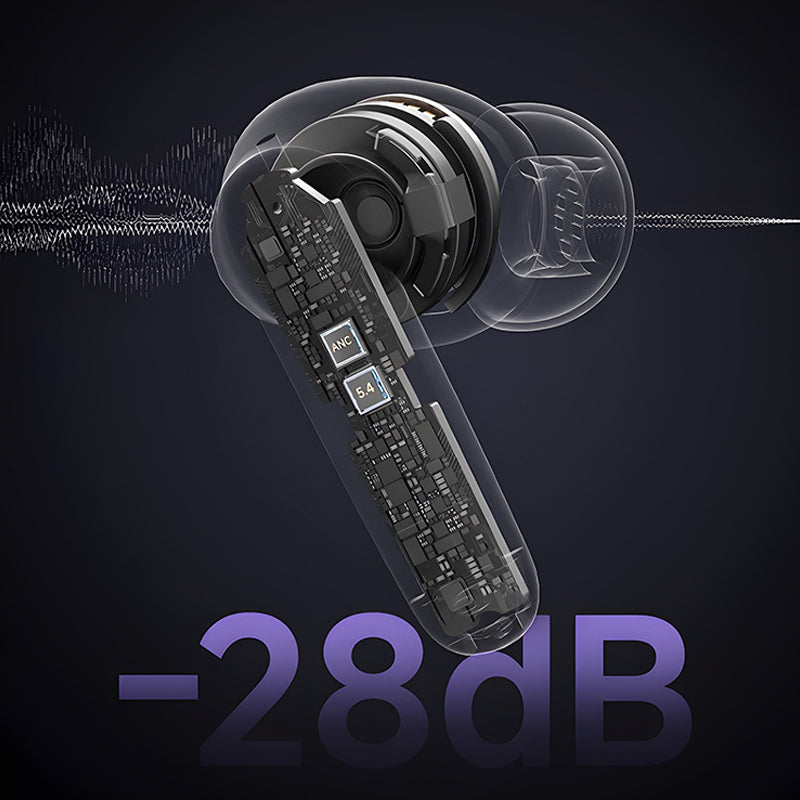 Écouteurs sans fil Bluetooth 5.4 – blanc – image 12