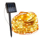 Guirlande solaire extérieure à DEL de 5 à 30 m