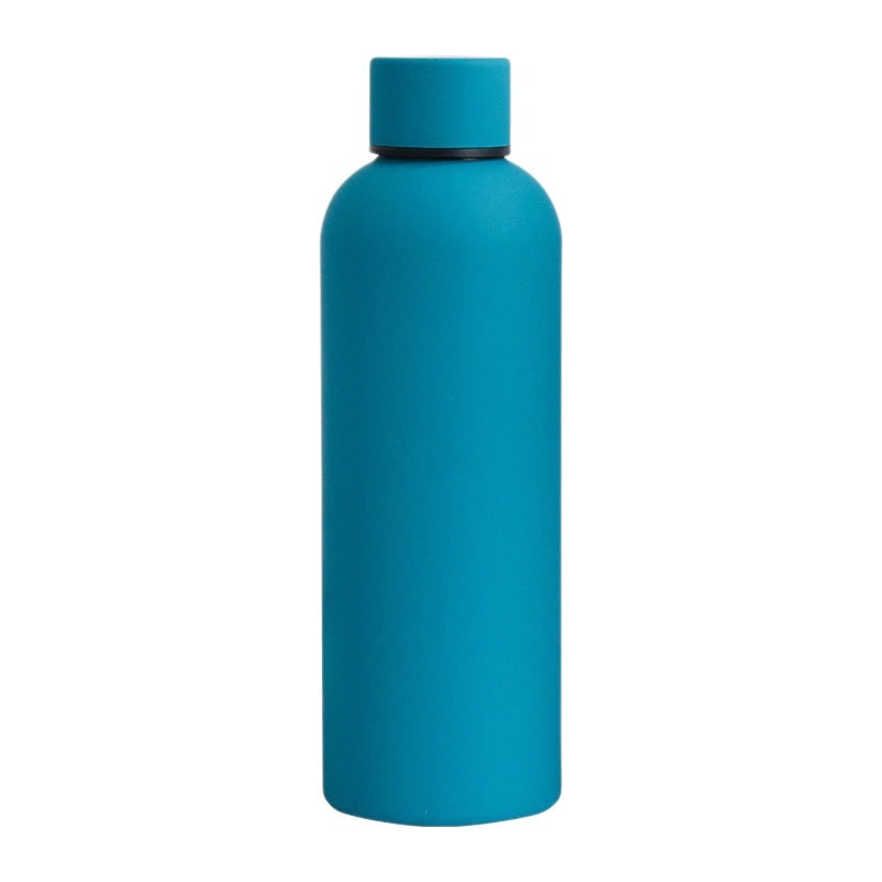 Gourde isotherme en acier inoxydable à finition mate, 500 ml