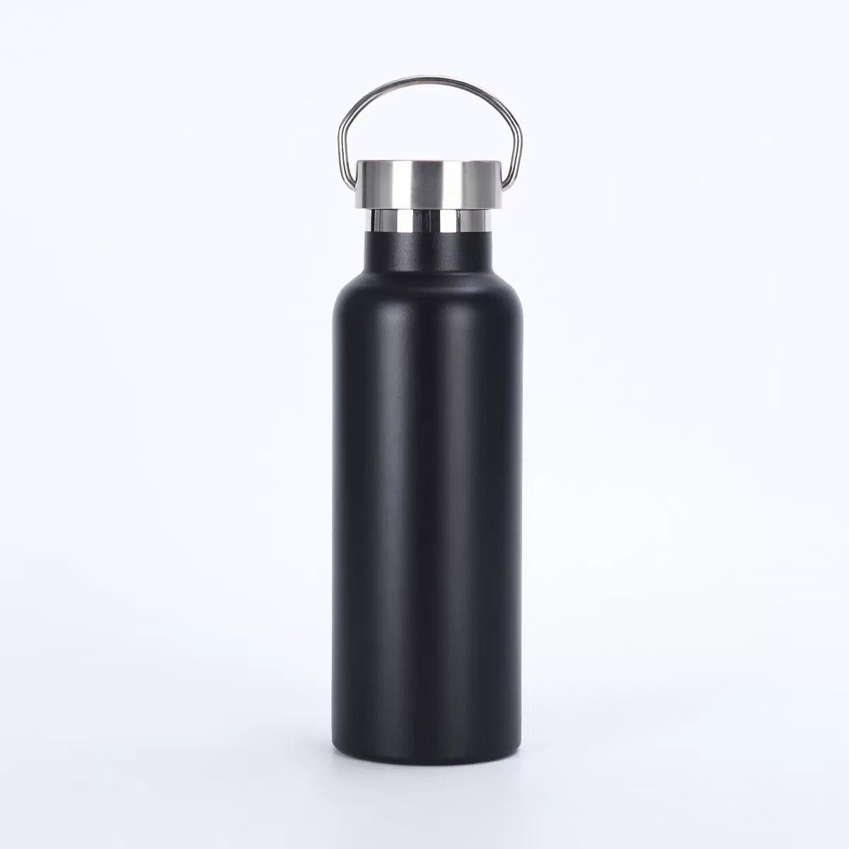 Gourde isotherme en acier inoxydable avec anse, 500 ml