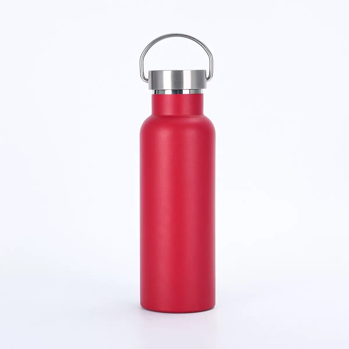 Gourde isotherme en acier inoxydable avec anse, 500 ml
