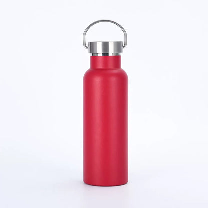 Gourde isotherme en acier inoxydable avec anse, 500 ml