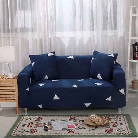 Housse de canapé extensible avec housses de coussin assorties