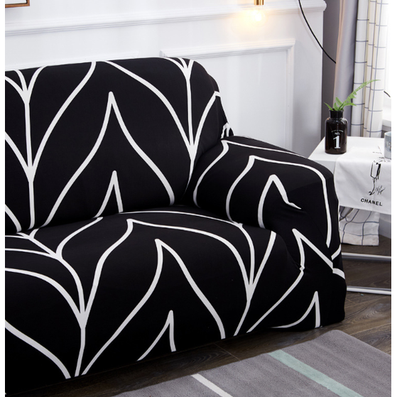 Housse de canapé extensible avec housses de coussin assorties