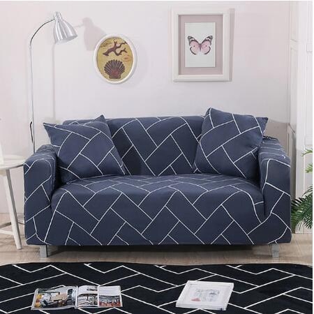 Housse de canapé extensible avec housses de coussin assorties