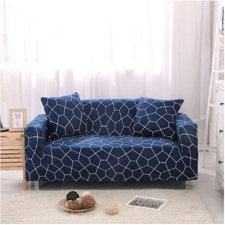 Housse de canapé extensible avec housses de coussin assorties