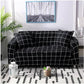 Housse de canapé extensible avec housses de coussin assorties