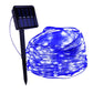 Guirlande lumineuse à micro-DEL sur fil flexible, alimentation par piles