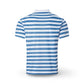 Polo rayé pour homme à manches courtes