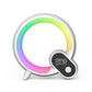 Réveil lumineux à anneau multicolore et commande par application