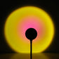 Lampe projecteur effet coucher de soleil avec pied orientable