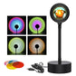 Lampe projecteur effet coucher de soleil avec pied orientable