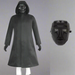 Costume de garde à capuche avec masque et ceinture