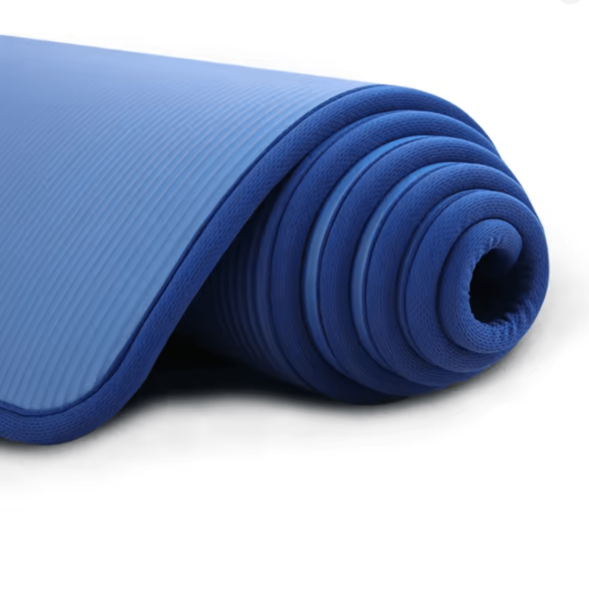 Tapis de yoga antidérapant en mousse avec bordure, 10 mm