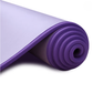 Tapis de yoga antidérapant en mousse avec bordure, 10 mm