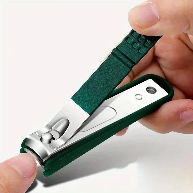 Kit de coupe-ongles en acier inoxydable avec lime et étui