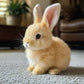 Lapin interactif en peluche avec sons et mouvements