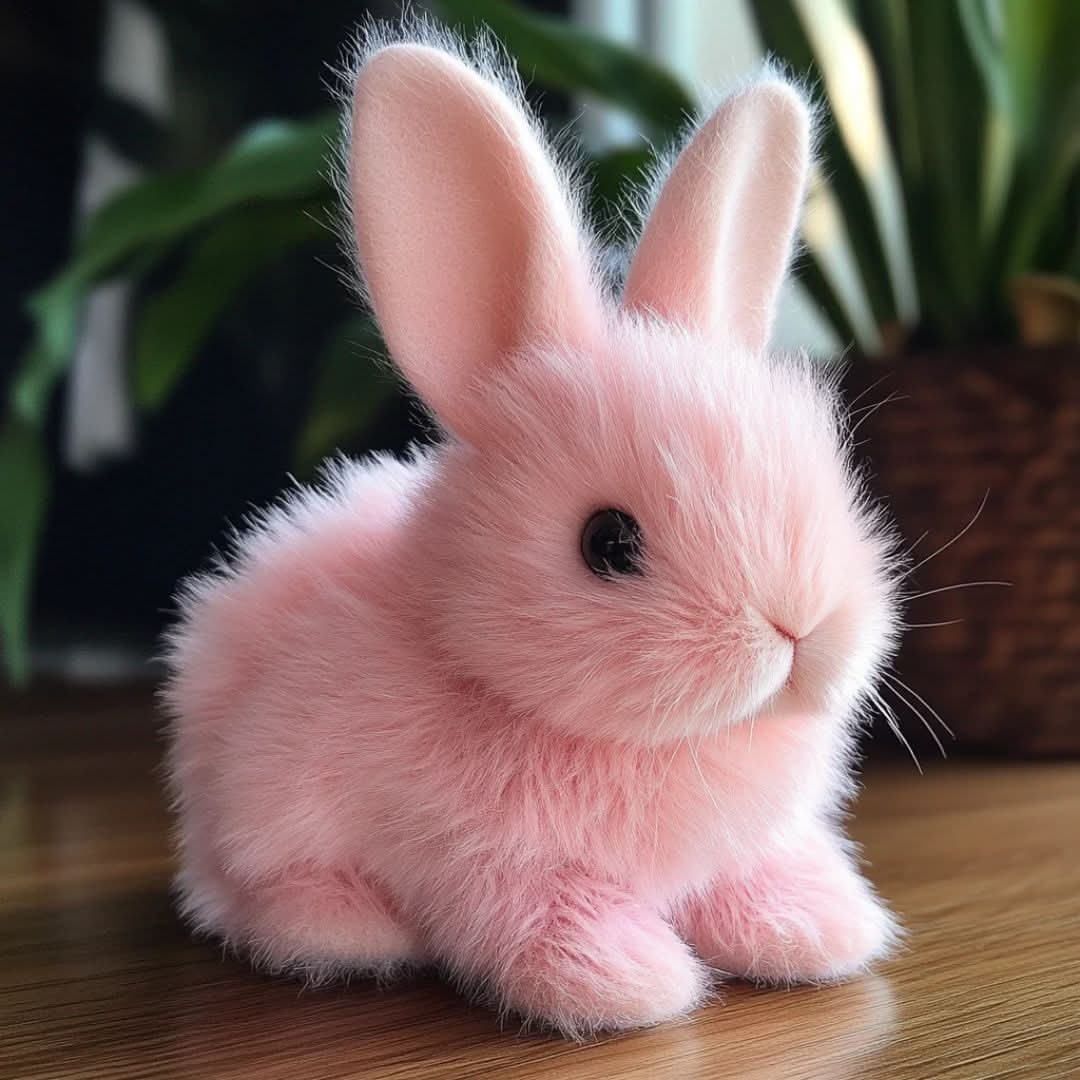 Lapin interactif en peluche avec sons et mouvements