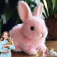 Lapin interactif en peluche avec sons et mouvements