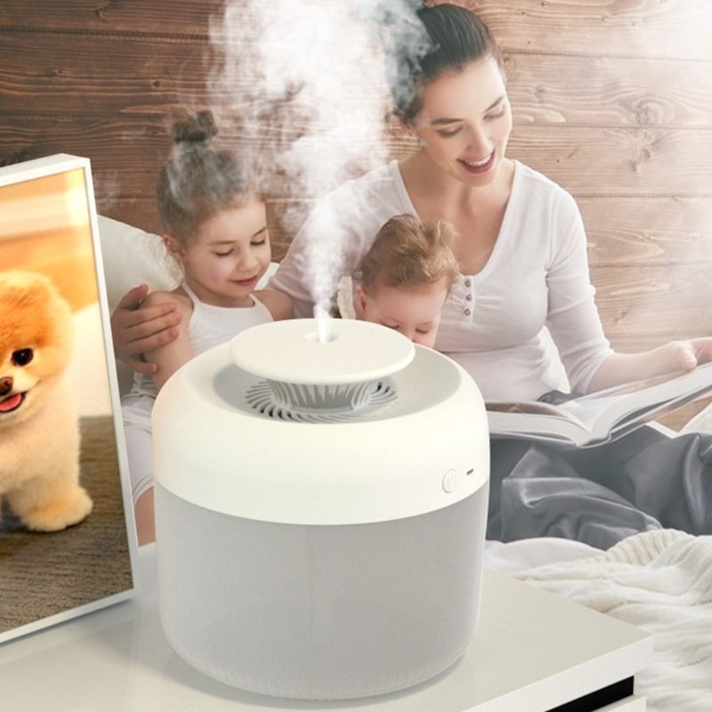Humidificateur ultrasonique à remplissage par le haut, 2,4 l