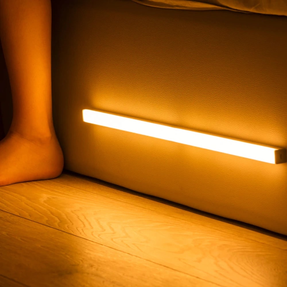 Barre lumineuse magnétique à détecteur de mouvement