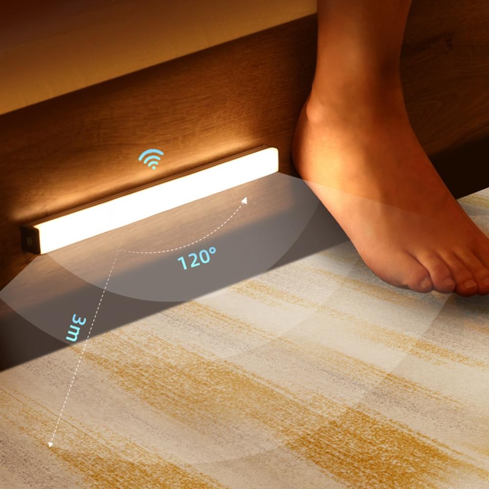 Barre lumineuse magnétique à détecteur de mouvement