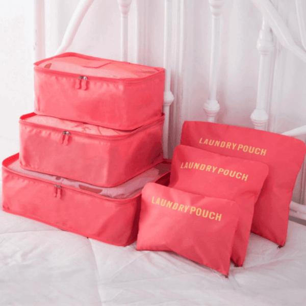 Lot de 12 organiseurs de valise déperlants – image 14