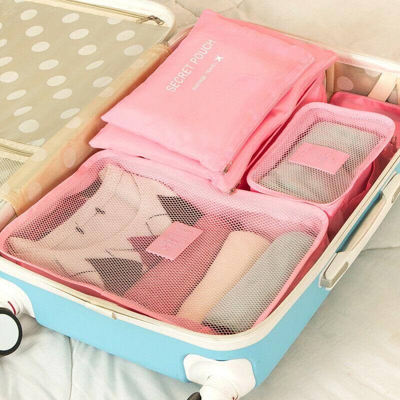 Lot de 12 organiseurs de valise déperlants – image 4