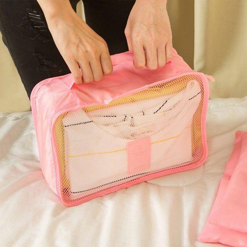 Lot de 12 organiseurs de valise déperlants – image 8