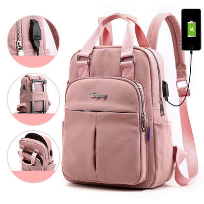 Sac à dos antivol multicompartiment avec port USB – image 13