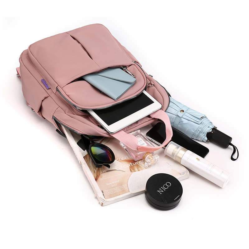 Sac à dos antivol multicompartiment avec port USB – image 5