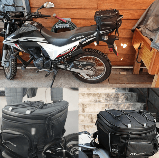 Sac de moto multicompartiment déperlant – image 6