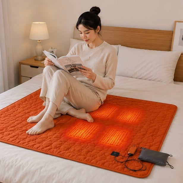 Tapis chauffant de camping USB à plusieurs zones