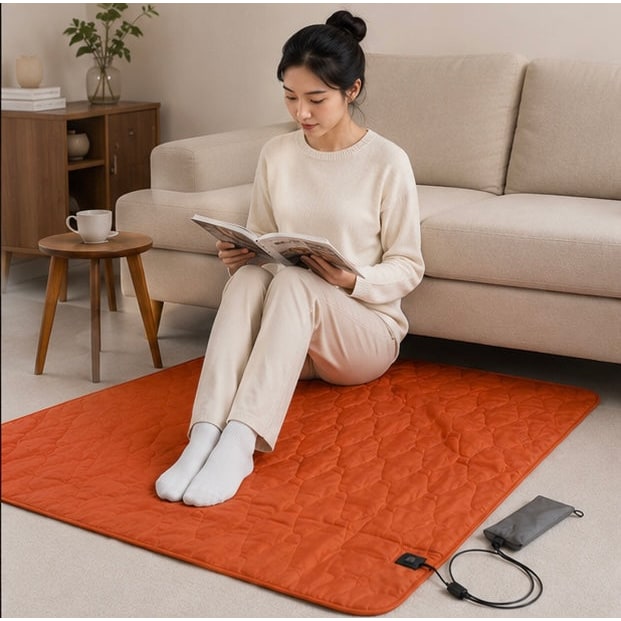 Tapis chauffant de camping USB à plusieurs zones