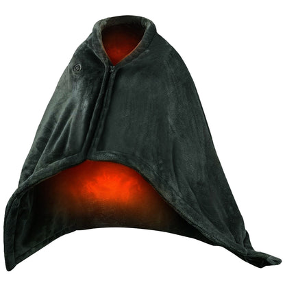 Couverture chauffante à porter en polaire USB, 150 × 80 cm