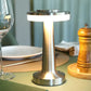 Lampe de table rechargeable rétro avec variateur
