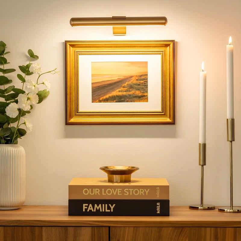 Éclairage de tableau rechargeable à DEL, 30 ou 40 cm
