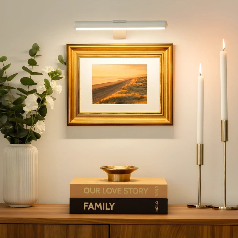 Éclairage de tableau rechargeable à DEL, 30 ou 40 cm