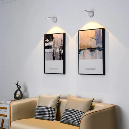 Lampe murale magnétique sans fil pour tableaux et lecture