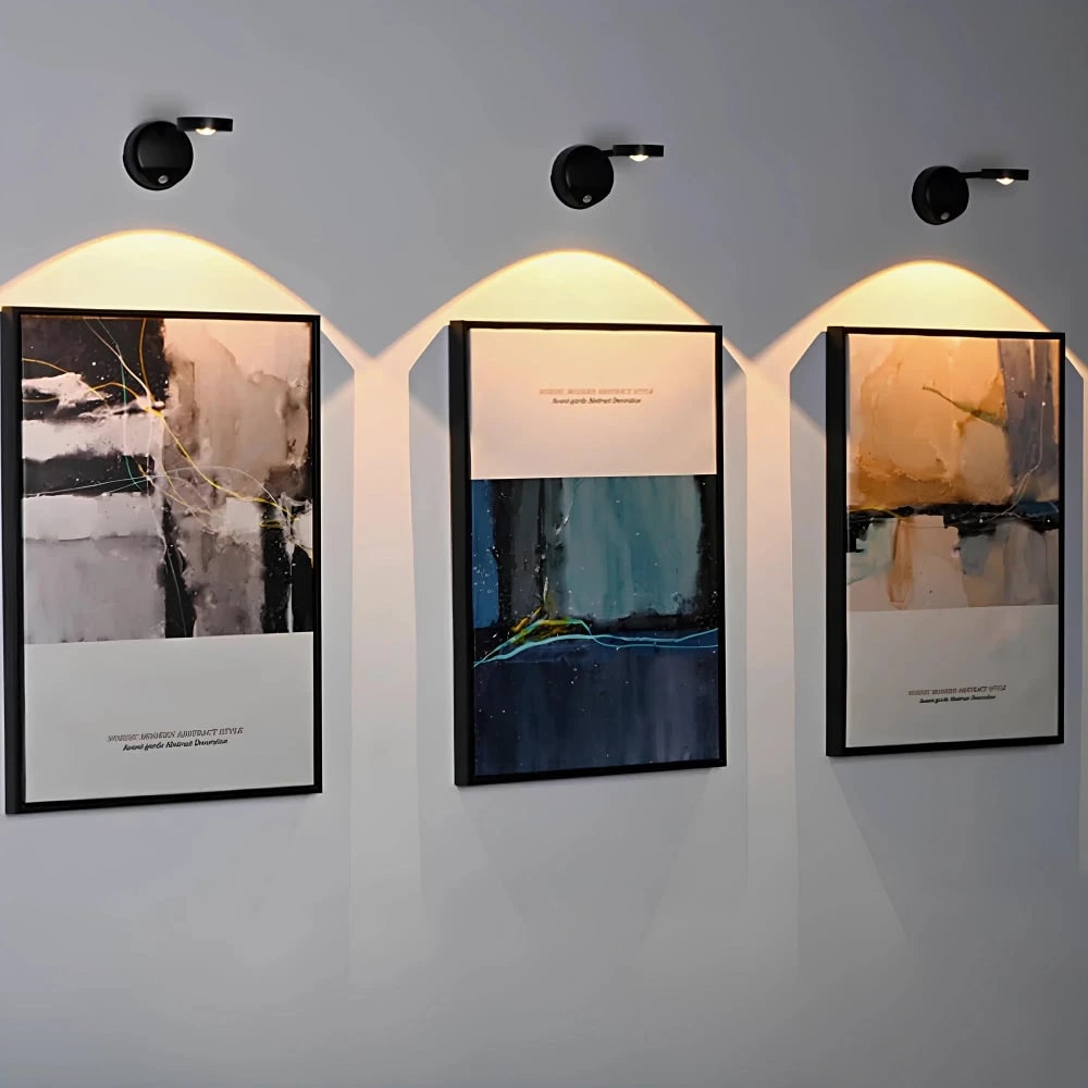 Lampe murale magnétique sans fil pour tableaux et lecture