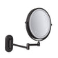Miroir grossissant mural ×10 avec éclairage à DEL