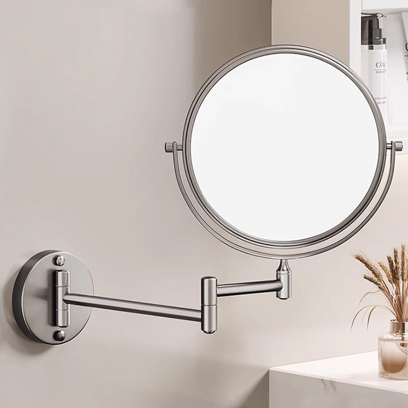 Miroir grossissant mural ×10 avec éclairage à DEL