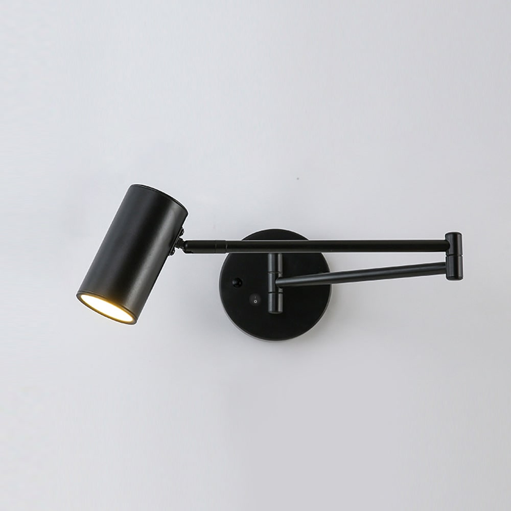 Applique de lecture à bras articulé et tête orientable