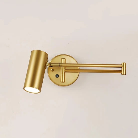 Applique de lecture à bras articulé et tête orientable