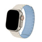 Bracelet de montre en silicone à fermeture magnétique