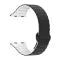 Bracelet de montre en silicone à fermeture magnétique