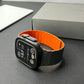 Bracelet de montre en silicone à fermeture magnétique