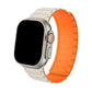 Bracelet de montre en silicone à fermeture magnétique